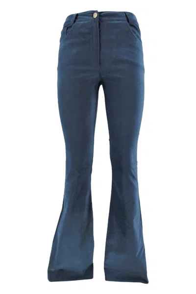 D Exterior D.exterior Trousers Clear Blue