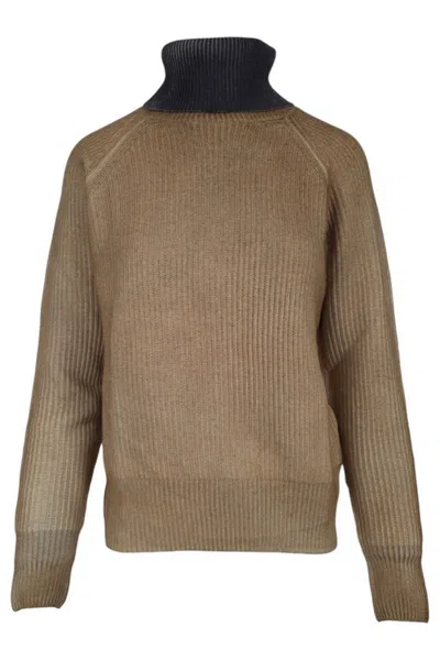 Alessandro Aste Sweaters Camel/beige