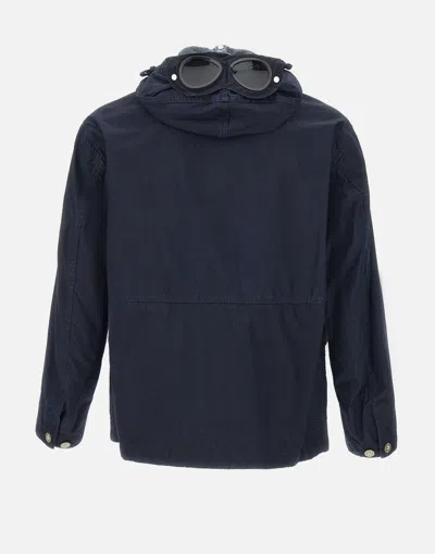 C.p. Company C.p.company Men Goggle 50 Yarns Jacket With Hood