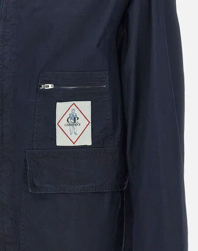C.p. Company C.p.company Men Goggle 50 Yarns Jacket With Hood