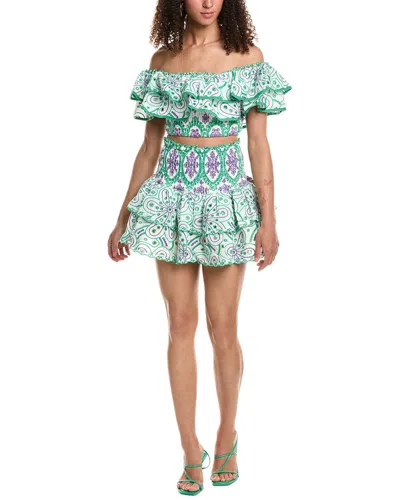BEULAH 2PC TOP & SKIRT SET 