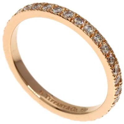 Pre-owned Tiffany & Co Pink Gold (18k) Band Ring () In Multi