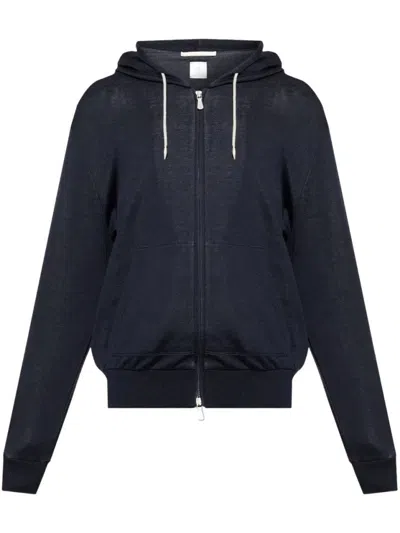 Eleventy Classic Zip-up Hoodie Sweater