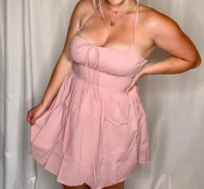 Le Lis Barbie Girl Dress In Pink