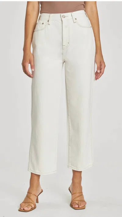 Pistola Cassie Crop High Rise Jeans In Adobe