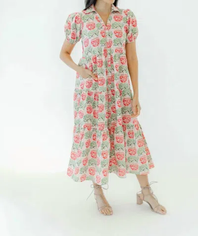 Victoria Dunn Tatum Dress In Chateau Rose