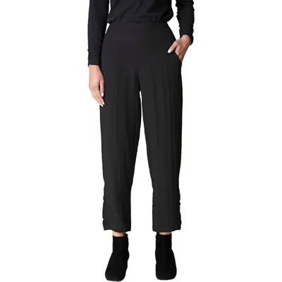 Habitat Express Travel Ruched Pant In Black