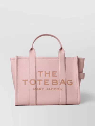 Marc Jacobs Tote Bag With Detachable Strap And Handles In Pink