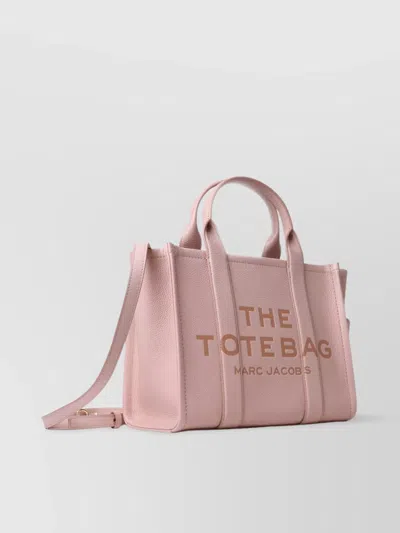 Marc Jacobs Tote Bag With Detachable Strap And Handles In Pink