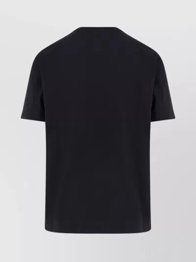 Valentino Chat De La Maison Cotton T-shirt In Black