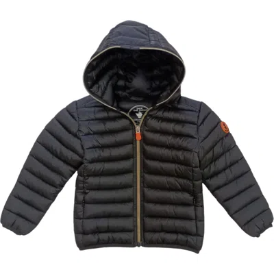 Save The Duck - Black Jacket 10000 Lucido J32310g Iris17