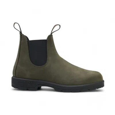 Blundstone Elasticated-panels Boots In Green
