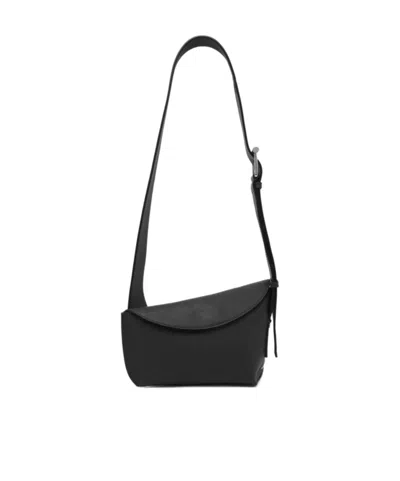 Alexander Mcqueen Alexander Mc Queen Sling T Bar Black Shoulder Bag In Black