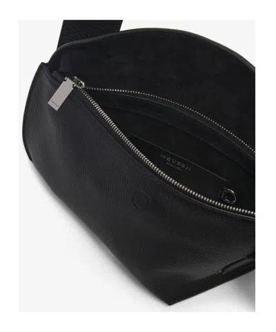 Alexander Mcqueen Alexander Mc Queen Sling T Bar Black Shoulder Bag In Black