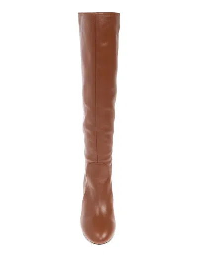 Stuart Weitzman Tubo Knee Length Boots In Brown