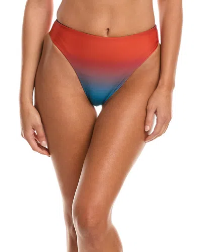 Haight Mah High-leg Hotpant Bikini Bottom In Multi