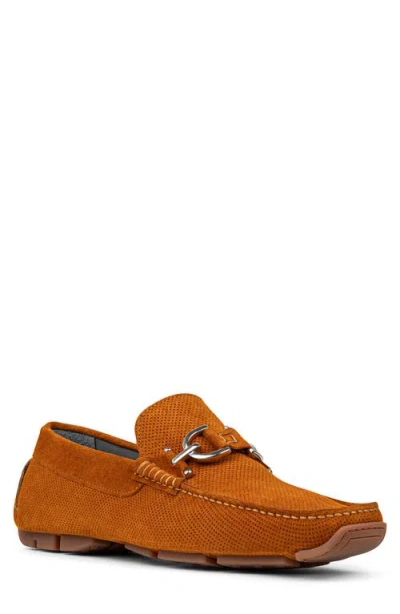 Donald Pliner Dacio Driving Loafer In Cognac Suede