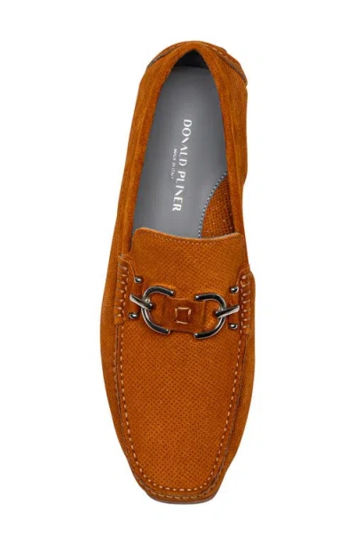 Donald Pliner Dacio Driving Loafer In Cognac Suede