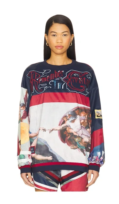 Yllw The Label Creation Of Man Sweatshirt