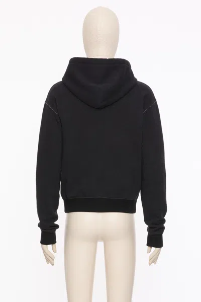 Valentino Garavani Hoodie With Logo Print In Black