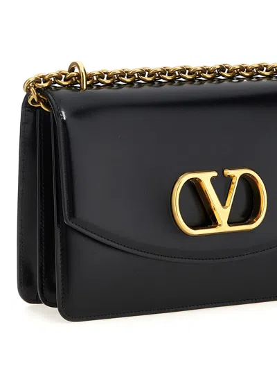 Valentino Vain Leather Shoulder Bag