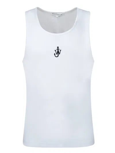 Jw Anderson J. W. Anderson Anchor Fitted Ribbed Tank Top