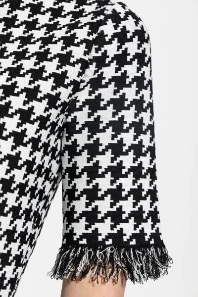 Alexander Mcqueen Dress Mcqueen Woman Color Black In Gray