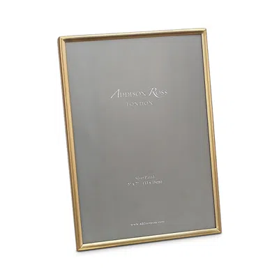 Addison Ross Fine Matte Gold Picture Frame, 4 X 6