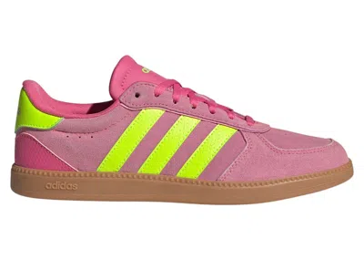 Pre-owned Adidas Originals Breaknet Sleek (women's) Sneakers In Pulse Magenta/lucid Lemon/bliss Pink