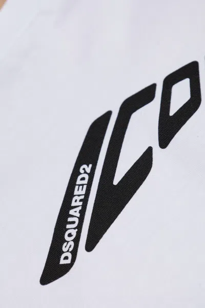 Dsquared2 Women's Dsquared Mini Fit Tee White In White