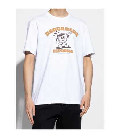 Dsquared2 Camiseta - Blanco In White