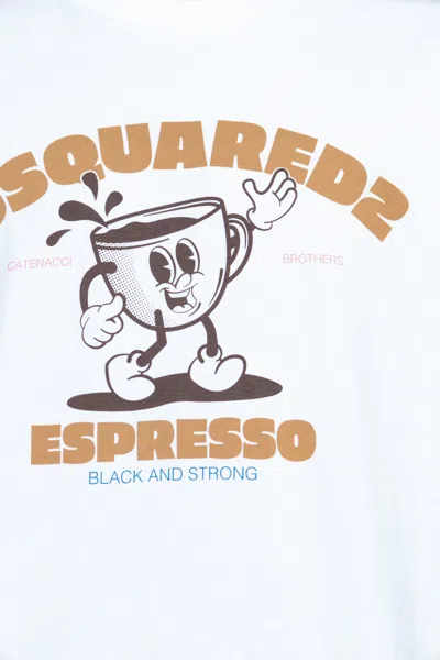 Dsquared2 Camiseta - Blanco In White