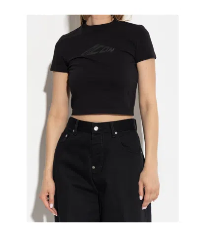 Dsquared2 Short-sleeved T-shirt In Black