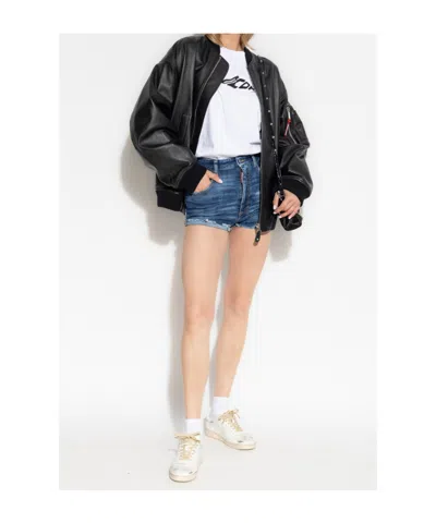 Dsquared2 Women's Dsquared Mini Fit Tee White In White