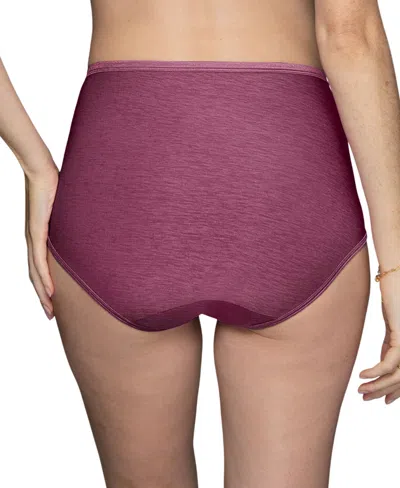 Vanity Fair Illumination Brief Underwear 13109, Also Available In Extended Sizes In Purple