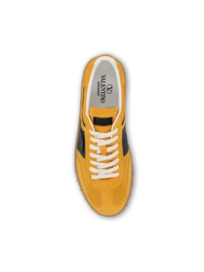 Valentino Light Orange Suede Upvillage Sneakers