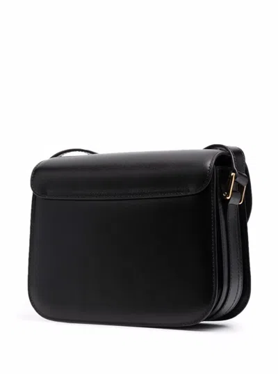 Apc A.p.c. Grace Small Bag In Smooth Leather