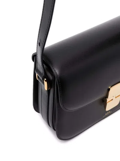 Apc A.p.c. Grace Small Bag In Smooth Leather