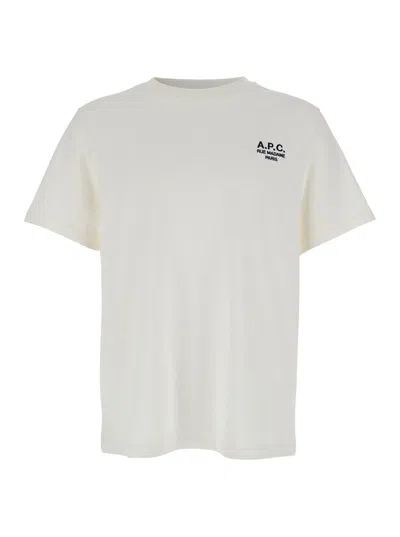 Apc A.p.c. Raymond T Shirt With Embroidered Logo
