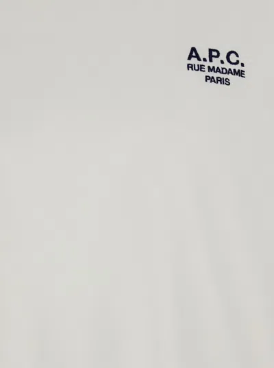 Apc A.p.c. Raymond T Shirt With Embroidered Logo