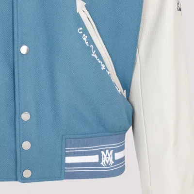 Amiri Oversized Varsity Jacket Ribbed Collar