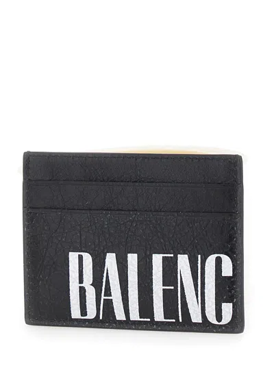 Balenciaga Editor Card Holder In Black