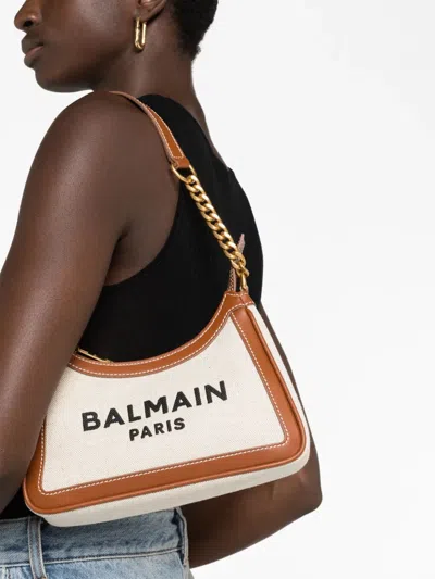 Shop Balmain Women B-army Shoulder Bag