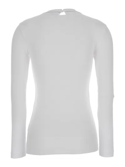 Brunello Cucinelli Ribbed Texture Crew Neck T-shirt