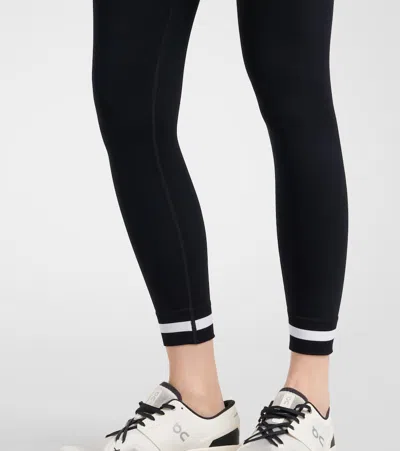 The Upside Form Seamless 25in Midi Pant In Navy