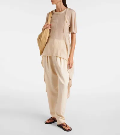 A.emery A. Emery Suede Flora Flip Flops In Burgundy