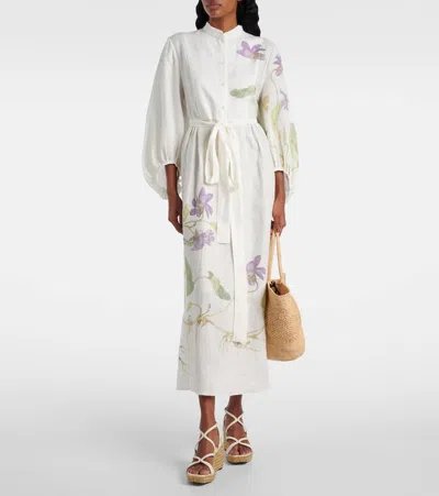 Jimmy Choo Ayla 85 Leather Espadrille Wedges