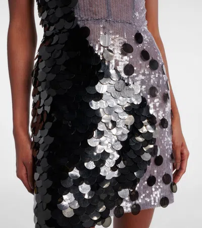 Nensi Dojaka Sequined Minidress In Multi