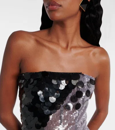 Nensi Dojaka Sequined Minidress In Multi