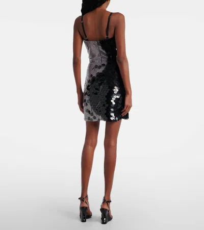 Nensi Dojaka Sequined Minidress In Multi